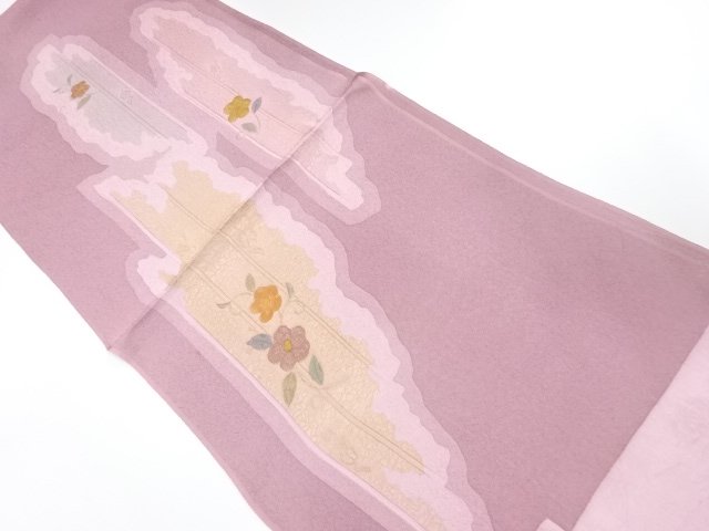 JAPANESE KIMONO / ITEM UNUSED TANGO CHIRIMEN OBIAGE